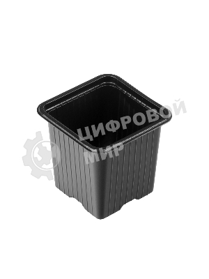 Горшочек для рассады, 70х70х65 мм, полистирол, 10 шт. Россия