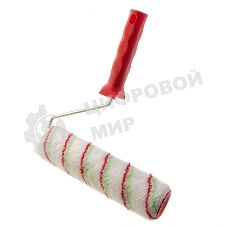 Валик Сибртех Эмали, 250 мм, ворс 12 мм, D 48 мм, D ручки 6 мм, полиамид, полиакрил