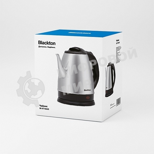 Чайник электрический Blackton Bt KT1802S сталь/черный