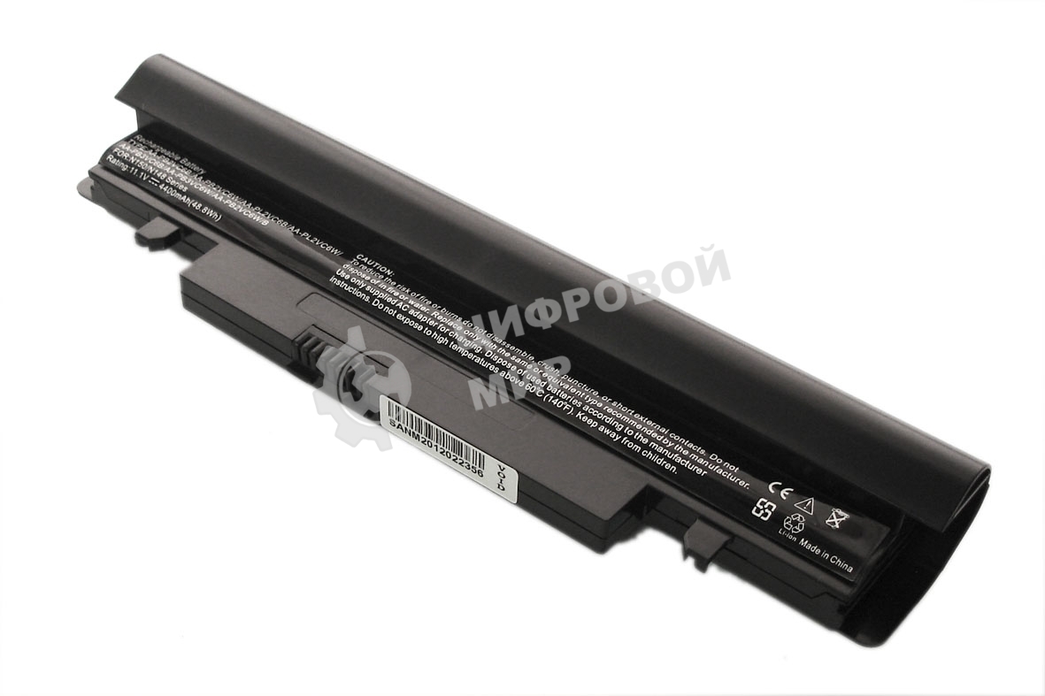 Аккумуляторная батарея для ноутбука Samsung N140 N143 N145 N150 N230 (AA-PB2VC6B) 5200mAh OEM черный