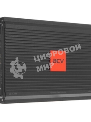 Усилитель автомобильный ACV LX-4.100 четырехканальный