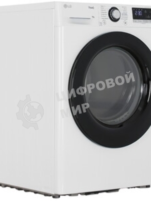 Сушильная машина LG DC90V3V6W белый, 9 кг, сушка - тепловой насос, программ - 14, 60 x 85 x 66 см