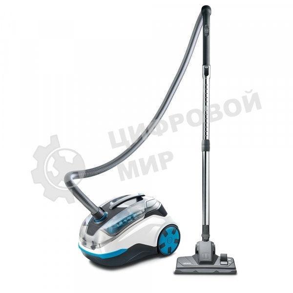 Пылесос Thomas DryBOX+AquaBOX Parkett белый/синий, 325/1700Вт, уборка сухая, пылесборник контейнер 2.6 л