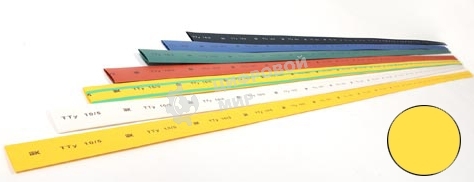 Трубка термоусадочная ТТУ 20/10 жел. 1м ИЭК UDRS-D20-1-K05