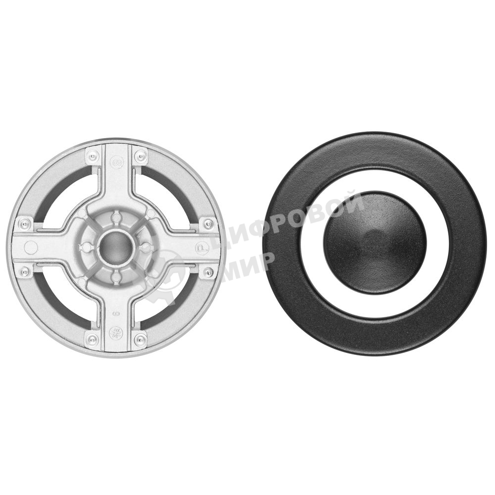 Газовая варочная панель Maunfeld EGHG.64.23CB/G, 4 конфорки, закаленное стекло, черный