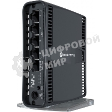 Маршрутизатор mikroTik hAP ax2 C52iG-5HaxD2HaxD-TC WIFI6, 2.4+5Ghz, 5RJ45 1Gbit, 1 POE