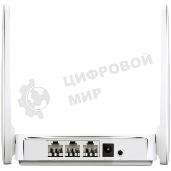 Роутер Mercusys MR20 AC750 Dual-Band Wi-Fi RouterSPEED: 300 Mbps at 2.4 GHz + 433 Mbps at 5 GHzSPEC: 2× Fixed External Antennas, 2× 10/100 Mbps LAN Ports, 1× 10/100 Mbps WAN PortFEATURE: Router/Access Point Mode Mode, WPS/Reset Button, IPTV, IPv6, Parenta