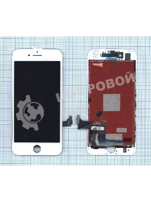 Дисплей для Apple iPhone 7 в сборе с тачскрином (AAA) белый