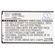 Аккумулятор CameronSino CS-SMN750SL EB-BN750BBC для Samsung Galaxy Note 3 Neo 3.8V, 1800mAh, 6.84Wh