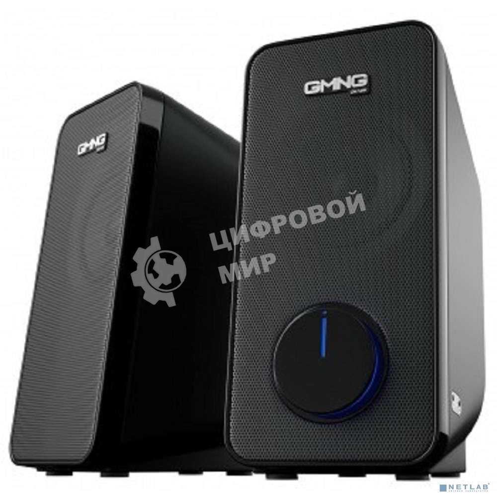 Акустическая система Oklick/Оклик GMNG OK-175 2.0 черный 10Вт