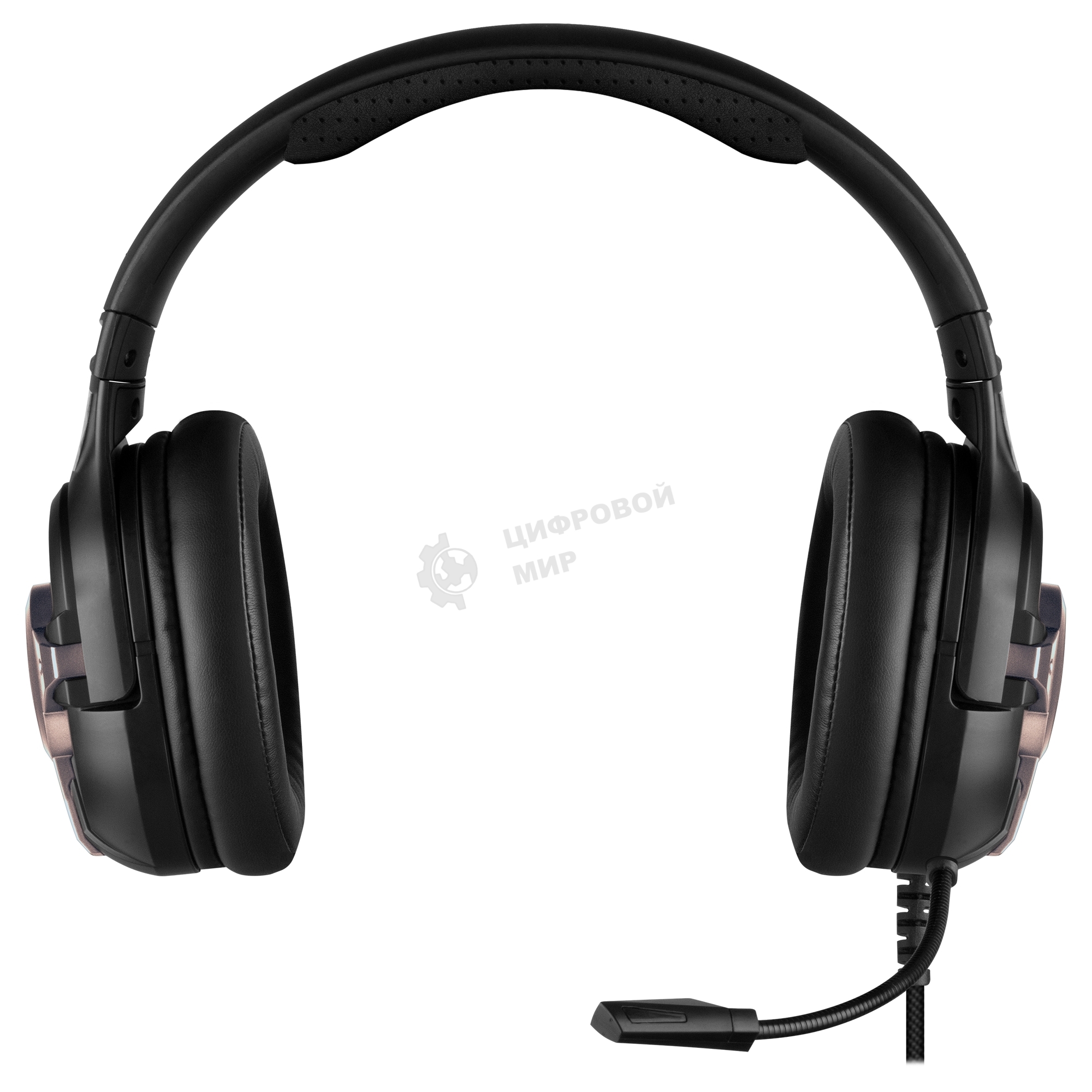 Наушники с микрофоном Sven AP-U1100MV черный 2.2м мониторные оголовье