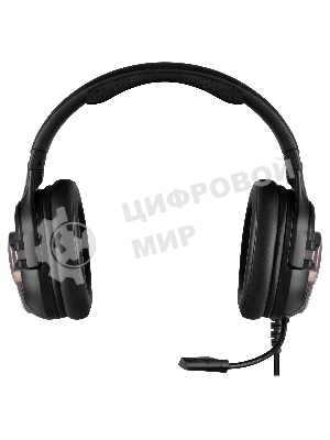 Гарнитура Sven AP-U1100MV чёрный, проводная, USB, подсветка