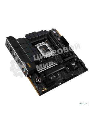 Материнская плата ASUS TUF GAMING B760M-PLUS II, LGA 1700, Intel B760, 4xDDR5, 4xSATA, 3xM.2, 1xPCIe 5.0 x16, 1xPCIe x4, 1xPCIe x1, 1xUSB-A 3.2 Gen 2, 2xUSB-A 3.2 Gen 1, 4xUSB 2.0, 1xUSB-C 3.2 Gen 2x2, 1x2.5Gb LAN, 5x3.5 мм, 7.1, mATX
