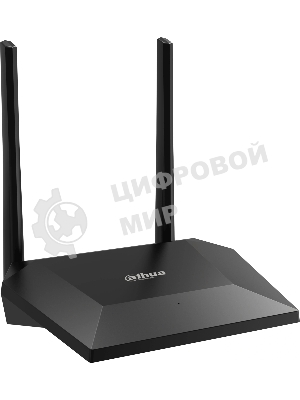 Беспроводной роутер DAHUA DH-N3 1x10/100Мбит/с WAN; 3x10/100Мбит/с LAN; 2.4ГГц: 802.11 b/g/n 300 Мбит/с