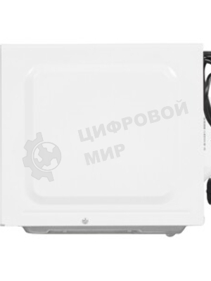 Микроволновая печь Oursson MM2013B/WH белый, 20 л, 700 Вт, переключатели - поворотный механизм