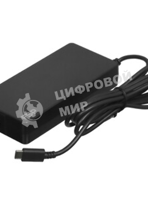 Адаптер питания FSP NB C 100W (FSP100-A1BR3) AC-DC 100W Adapter, Вход C6 (для ноутбучного кабеля), Кабель 1000мм, Выход USB Type-C, 5V/9V/12V/15V/20V автовыбор. RETAIL
