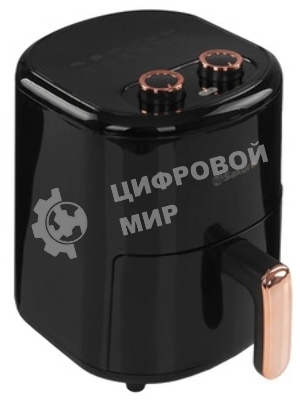 Аэрогриль Sakura SA-7682W черный, 1200 Вт, 3 л, сенсор, 12 программ