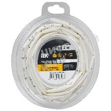 Трубка термоусадочная ТТУ нг-LS 3/1.5 бел. (уп.2м) IEK UDR12-003-D15-002-K01-T