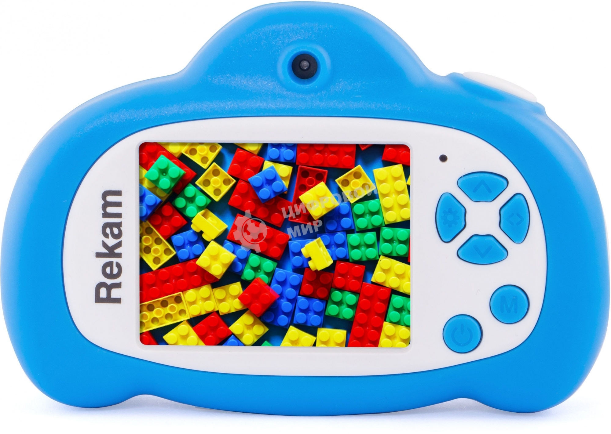 Фотоаппарат Rekam iLook K410i голубой 12Mpix 1.8