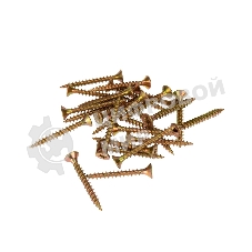 Саморез универсальный Kranz 4х35 желтый цинк, пакет (800 шт/уп)