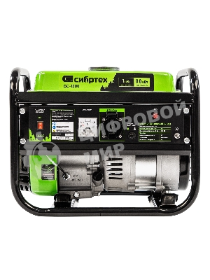 Электрогенератор бензиновый Сибртех БС-1200, 1 кВт, 95 дБ, 24 кг