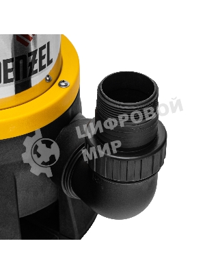 Дренажный насос Denzel DP1400X, 1400 Вт, подъем 11 м, 25000 л/ч