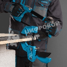 Струбцина реечная Gross быстрозажимная, пистолетного типа, пошаг. механизм, пластиковый корпус,150 мм