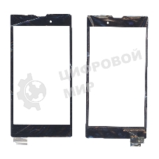Сенсорное стекло (тачскрин) для Sony Xperia T3, черное