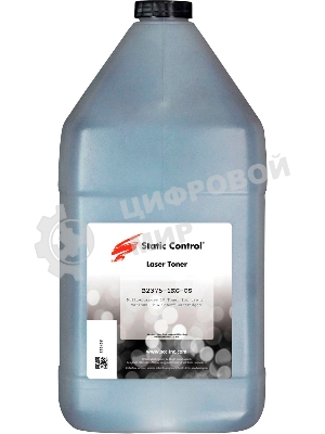 Тонер Static Control B2375-1KG-OS черный флакон 1000гр. для принтера Brother HL-2375