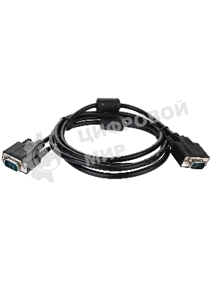 Кабель для монитора VGA (M) -) VGA (M), 1,5 м, TV-COM (QCG341AD-1.8M), ферритовые кольца
