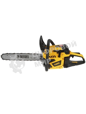 Пила цепная бензиновая Denzel DS-4516, шина 40 см, 45 см 3, 2,5 л.с., шаг 0,325, паз 1,5 мм, 64 зв