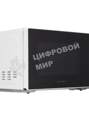 Микроволновая печь Oursson MM2013B/WH белый, 20 л, 700 Вт, переключатели - поворотный механизм