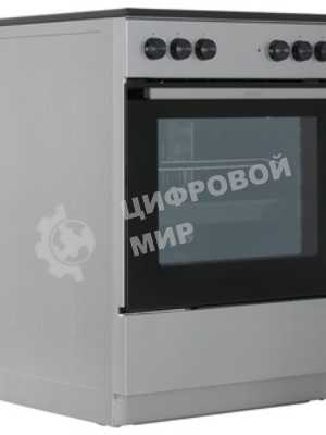 Плита электрическая Gorenje GEC6A11SG серый, конфорок 4 электрических, духовка 65 л, 60 см x 85 см x 60 см