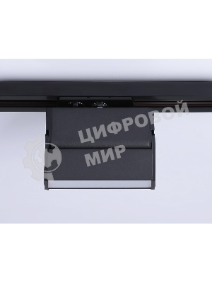 Трековый однофазный светодиодный светильник Ambrella light GL6803 BK черный LED 6W 4200K 115*22*87