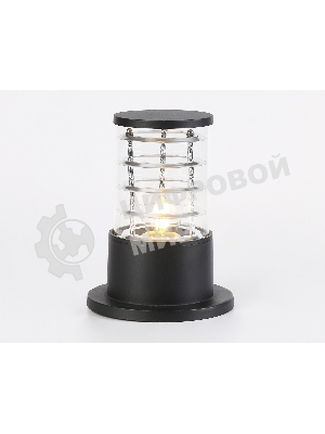 Светильник Ambrella light ST2532 BK/CL черный/прозрачный IP54 E27 max 40W D108*200