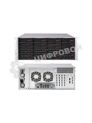 Корпус Supermicro CSE-846BE1C-R1K23B 4U 1200W