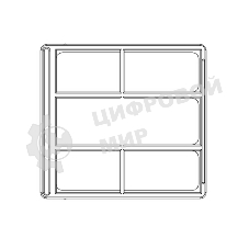 Аксессуар для серверного оборудования FRAME/FAN RM42300 50H173423A001 CHENBRO