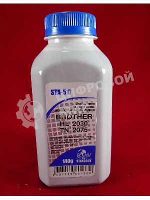 Тонер Brother TN 2075/85/2135/75 HL 2030/35/40/75/2140/50/70 (фл,140г) B&W Standart фас. Россия