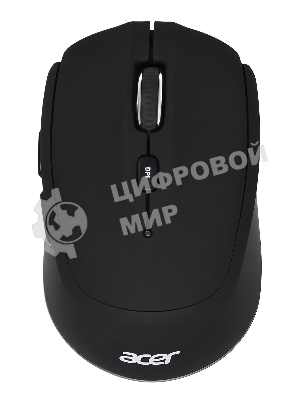 Мышь беспроводная Acer OMR050 черный, 1600 dpi, радиоканал, Bluetooth, USB, кнопки - 6