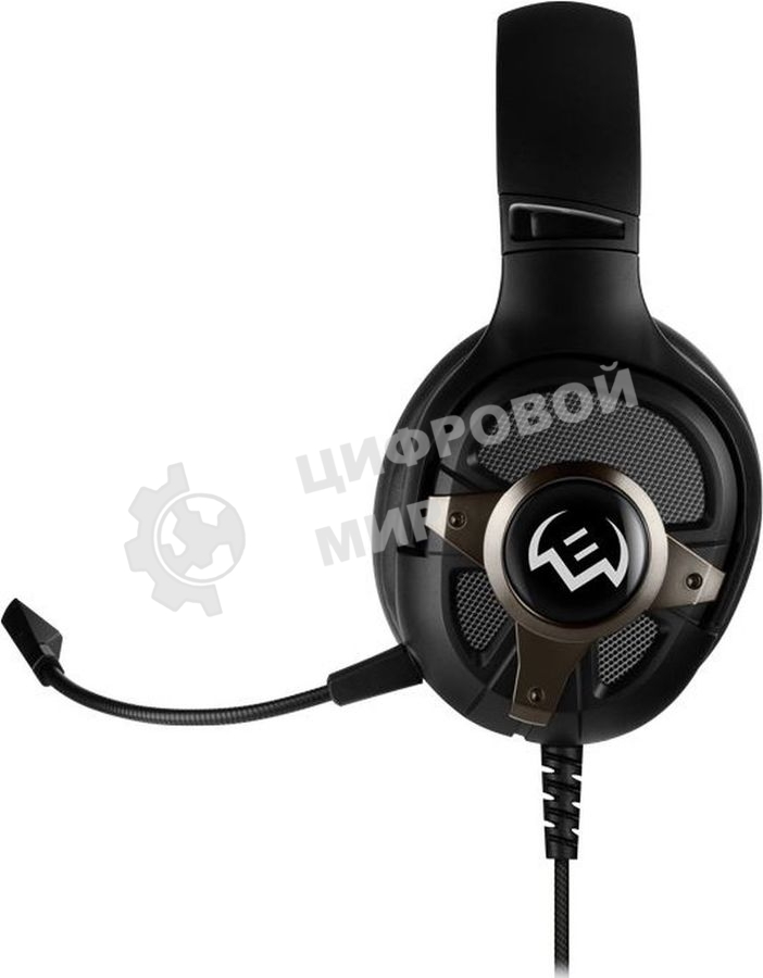Наушники с микрофоном Sven AP-U1100MV черный 2.2м мониторные оголовье