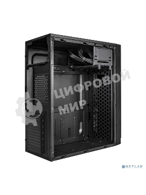 Компьютерный корпус Miditower ExeGate AA-442U2-AA350 (ATX, AA350 8 см, 1хUSB+2хUSB 3.0, аудио, черный)