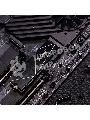 Накопитель SSD ADATA XPG BLADE S70, 1Tb, PCIe 4.0 x4, M.2 2280, NVMe, R/W 7400/5500, с радиатором