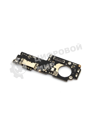Нижняя плата (шлейф) с разъемом зарядки и микрофоном для Xiaomi Poco M5 (22071219CG)