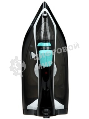 Утюг Centek CT-2314 черный/бирюзовый, 2800 Вт, 50 г/мин, 190 г/мин, 370 мл