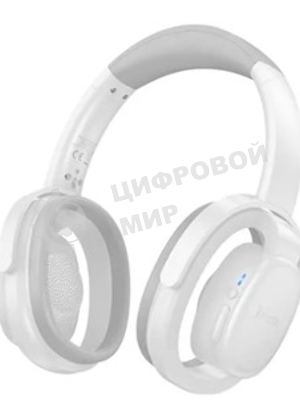 Беспроводные/проводные наушники Hoco W67 серый, полноразмерные, Bluetooth + проводной, складная конструкция, до 15 ч.