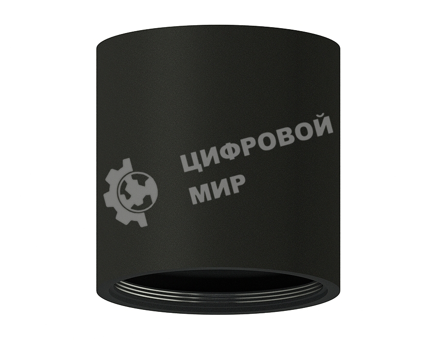Корпус светильника накладной для насадок D70mm C7532 SBK черный песок D80*H80mm MR16 GU5.3