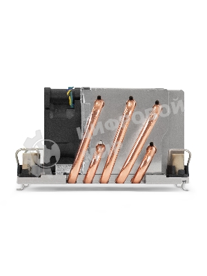 Кулер ExeGate ESNK-P0088AP4.PWM.2U.4677.Cu (Al+Cu, 2U, 5 тепл. трубок, LGA 4677, TDP 320W, Fan 60mm, PWM, 2100-8000RPM, 2 ball bearing, 4pin, 54.34db, на защелках, с термопастой, RET)