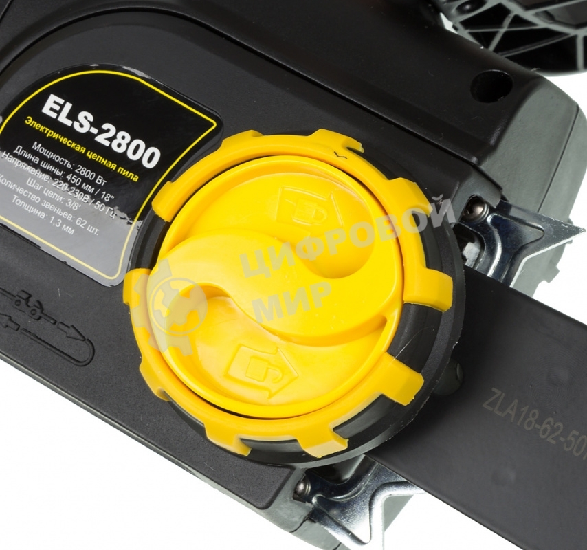 Электрическая цепная пила Huter ELS-2800 2800Вт дл.шин.: 18