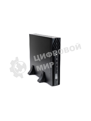 Источник бесперебойного питания SKAT-UPS 1000 RACK + 2x9Ah UPS 900 W, On-Line, sine, built-in rechargeable batteries 2 pcs x 9Ah
