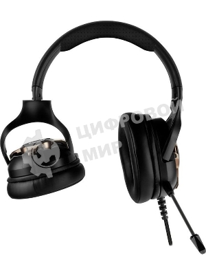 Гарнитура Sven AP-U1100MV чёрный, проводная, USB, подсветка